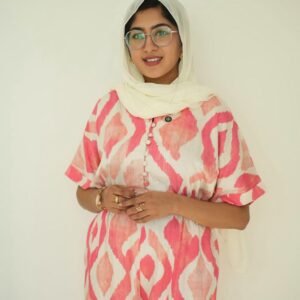 ikat printed jumpsuit