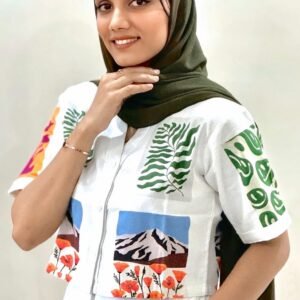 print co ord set with art work