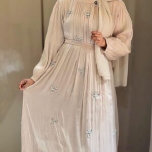 the lumona bow dress