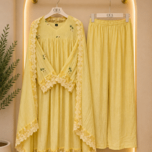 luna bloom embroidered 3 piece set